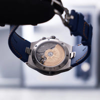 Thumbnail for Vacheron Constantin Overseas Dual Time Cardinal Points 41mm Titanium Blue Dial (Ref 7930V/210T-H074) - WatchesOff5thWatch