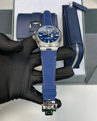 Thumbnail for Vacheron Constantin Overseas Dual Time Cardinal Points 41mm Titanium Blue Dial (Ref 7930V/210T - H074) - WatchesOff5thWatch