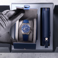 Thumbnail for Vacheron Constantin Overseas Dual Time Cardinal Points 41mm Titanium Blue Dial (Ref 7930V/210T-H074) - WatchesOff5thWatch