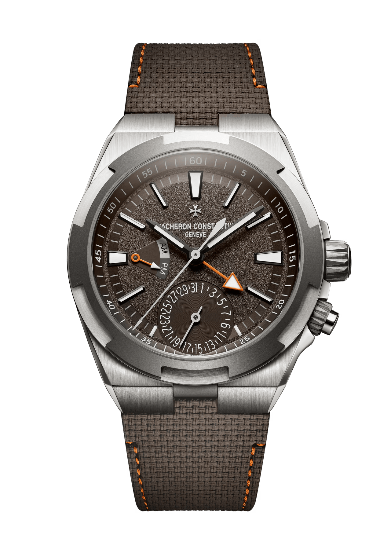 Vacheron Constantin Overseas Dual Time Cardinal Points South titanium brown dial reference 7930V