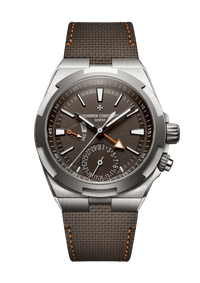 Thumbnail for Vacheron Constantin Overseas Dual Time Cardinal Points 41mm Titanium Brown Dial (Ref 7930V/210T - H072) - WatchesOff5thWatch