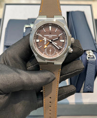 Thumbnail for Vacheron Constantin Overseas Dual Time Cardinal Points 41mm Titanium Brown Dial (Ref 7930V/210T - H072) - WatchesOff5thWatch