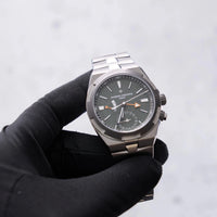 Thumbnail for Vacheron Constantin Overseas Dual Time Cardinal Points 41mm Titanium Green Dial (Ref 7930V/210T-H075) - WatchesOff5thWatch
