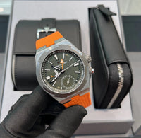 Thumbnail for Vacheron Constantin Overseas Dual Time Cardinal Points 41mm Titanium Green Dial (Ref 7930V/210T - H075) - WatchesOff5thWatch