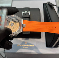 Thumbnail for Vacheron Constantin Overseas Dual Time Cardinal Points 41mm Titanium Green Dial (Ref 7930V/210T - H075) - WatchesOff5thWatch