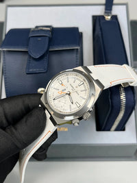 Thumbnail for Vacheron Constantin Overseas Dual Time Cardinal Points 41mm Titanium White Dial (Ref 7930V/210T - H073) - WatchesOff5thWatch