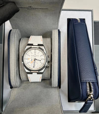 Thumbnail for Vacheron Constantin Overseas Dual Time Cardinal Points 41mm Titanium White Dial (Ref 7930V/210T - H073) - WatchesOff5thWatch