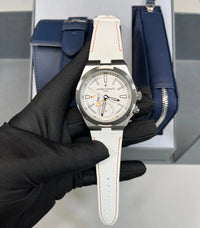 Thumbnail for Vacheron Constantin Overseas Dual Time Cardinal Points 41mm Titanium White Dial (Ref 7930V/210T - H073) - WatchesOff5thWatch