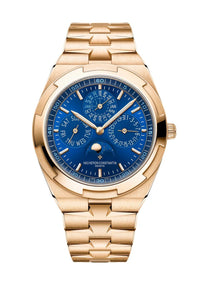 Thumbnail for Vacheron Constantin Overseas Perpetual Calendar Ultra-Thin 41.5mm 18K 5N Pink Gold Blue Dial (Ref 4300V/220R-B509) - WatchesOff5thWatch