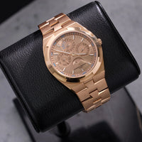 Thumbnail for Vacheron Constantin Overseas Perpetual Calendar Ultra-Thin 41.5mm 18K 5N Pink Gold Gold Dial (Ref# 4300V/220R-H144) - WatchesOff5thWatch