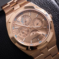 Thumbnail for Vacheron Constantin Overseas Perpetual Calendar Ultra-Thin 41.5mm 18K 5N Pink Gold Gold Dial (Ref# 4300V/220R-H144) - WatchesOff5thWatch