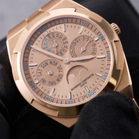 Thumbnail for Vacheron Constantin Overseas Perpetual Calendar Ultra-Thin 41.5mm 18K 5N Pink Gold Gold Dial (Ref# 4300V/220R-H144) - WatchesOff5thWatch
