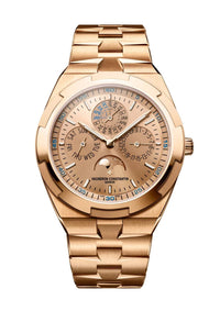 Thumbnail for Vacheron Constantin Overseas Perpetual Calendar Ultra-Thin 41.5mm 18K 5N Pink Gold Gold Dial (Ref 4300V/220R-H144) - WatchesOff5thWatch