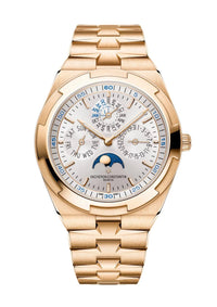 Thumbnail for Vacheron Constantin Overseas Perpetual Calendar Ultra-Thin 41.5mm 18K 5N Pink Gold Silver Dial (Ref 4300V/220R-B064) - WatchesOff5thWatch