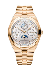 Thumbnail for Vacheron Constantin Overseas Perpetual Calendar Ultra-Thin 41.5mm 18K 5N Pink Gold Silver Dial Ref 4300V/220R-B064