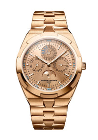 Thumbnail for Vacheron Constantin Overseas Perpetual Calendar Ultra-Thin 41.5mm 18K 5N Pink Gold Gold Dial Ref 4300V/220R-H144