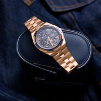 Thumbnail for Vacheron Constantin Overseas Perpetual Calendar Ultra - Thin Skeleton 41.5mm 18K Pink Gold Skeleton Dial Sapphire Bezel (Ref 4307V/220R - 237C) - WatchesOff5thWatch