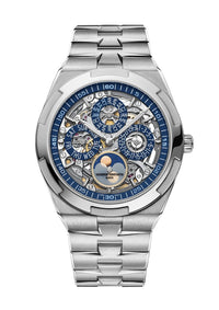 Thumbnail for Vacheron Constantin Overseas Perpetual Calendar Ultra-Thin Skeleton 41.5mm 18K White Gold Skeleton Dial (Ref# 4300V/120G-B946) - WatchesOff5thWatch