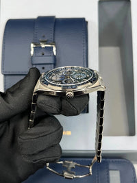 Thumbnail for Vacheron Constantin Overseas Perpetual Calendar Ultra - Thin Skeleton 41.5mm 18K White Gold Skeleton Dial Sapphire Bezel (Ref 4307V/220G - 236C) - WatchesOff5thWatch