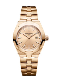 Thumbnail for Vacheron Constantin Overseas Self-Winding 34.5mm 18K 5N Pink Gold Golden Dial (Ref 4600V/200R-H128) - WatchesOff5thWatch