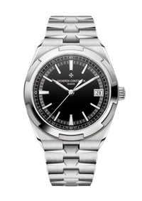 Thumbnail for Vacheron Constantin Overseas Self-Winding 41mm Stainless Steel Black Dial (Ref 4520V/210A-B483) - WatchesOff5thWatch