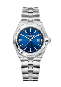 Thumbnail for Vacheron Constantin Overseas Self - Winding Stainless Steel Blue Dial (Ref 4600V/200A - B980) - WatchesOff5thWatch