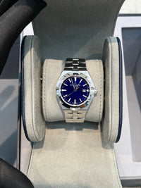 Thumbnail for Vacheron Constantin Overseas Self - Winding Stainless Steel Blue Dial (Ref 4600V/200A - B980) - WatchesOff5thWatch