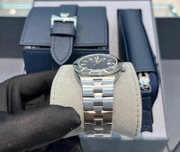 Thumbnail for Vacheron Constantin Overseas Self - Winding Stainless Steel Blue Dial (Ref 4600V/200A - B980) - WatchesOff5thWatch