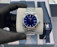 Thumbnail for Vacheron Constantin Overseas Self - Winding Stainless Steel Blue Dial (Ref 4600V/200A - B980) - WatchesOff5thWatch
