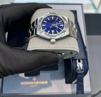Thumbnail for Vacheron Constantin Overseas Self - Winding Stainless Steel Blue Dial (Ref 4600V/200A - B980) - WatchesOff5thWatch