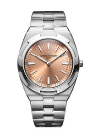 Thumbnail for Vacheron Constantin Overseas Self-Winding Ultra-Thin 39.5mm 950 Platinum Salmon Dial (Ref 2500V/220P-H028) - WatchesOff5thWatch