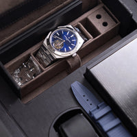 Thumbnail for Vacheron Constantin Overseas Tourbillon 42.5mm Stainless Steel Blue Dial (Ref# 6000V/110A-B544) - WatchesOff5thWatch