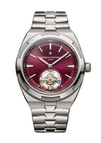Thumbnail for Vacheron Constantin Overseas Tourbillon 42.5mm Titanium Red Dial (Ref 6000V/210T-H179) - WatchesOff5thWatch