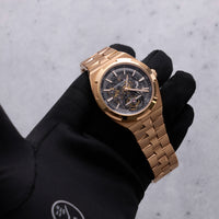 Thumbnail for Vacheron Constantin Overseas Tourbillon Skeleton 42.5mm 18K 5N Pink Gold Skeleton Dial (Ref 6000V/210R-B934) - WatchesOff5thWatch