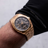 Thumbnail for Vacheron Constantin Overseas Tourbillon Skeleton 42.5mm 18K 5N Pink Gold Skeleton Dial (Ref 6000V/210R-B934) - WatchesOff5thWatch