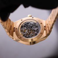 Thumbnail for Vacheron Constantin Overseas Tourbillon Skeleton 42.5mm 18K 5N Pink Gold Skeleton Dial (Ref 6000V/210R-B934) - WatchesOff5thWatch