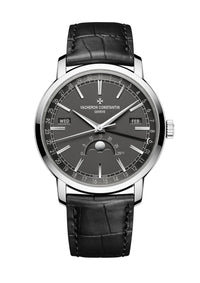 Thumbnail for Vacheron Constantin Traditionnelle Complete Calendar 41mm 18K White Gold Slate Grey Dial (Ref# 4010T/000G-B740) - WatchesOff5thWatch