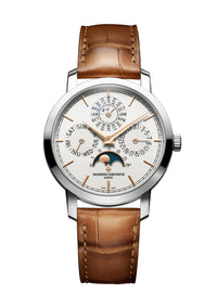 Thumbnail for Vacheron Constantin Traditionnelle Perpetual Calendar Ultra-Thin 36.5mm 18K White Gold Silver Dial Ref 4300T/000G-H106