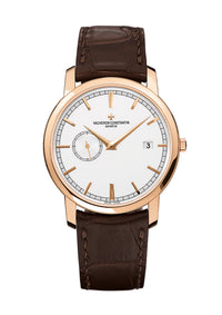 Thumbnail for Vacheron Constantin Traditionnelle Self-Winding 38mm 18K Pink Gold Silver Opaline Dial Ref 87172/000R-9302