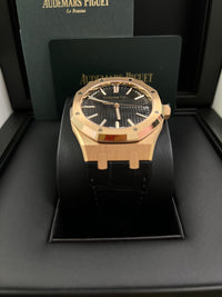 Thumbnail for Audemars Piguet Royal Oak 41mm Rose Gold Black Dial 15510OR.OO.D002CR.02 - WatchesOff5thWatch