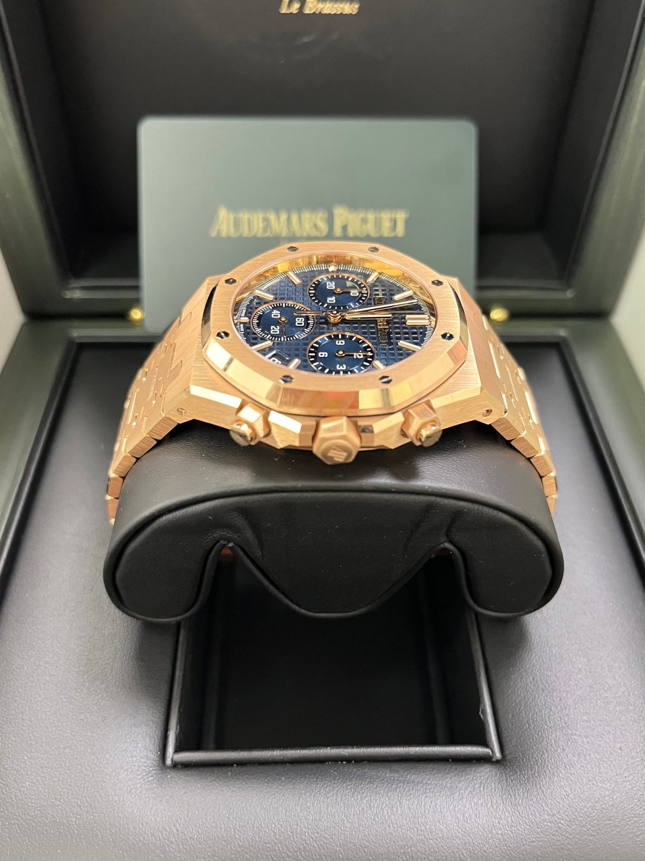 Audemars Piguet Royal Oak Chronograph 41 mm Blue Dial Ref. 26240OR.OO.1320OR.05 - WatchesOff5th