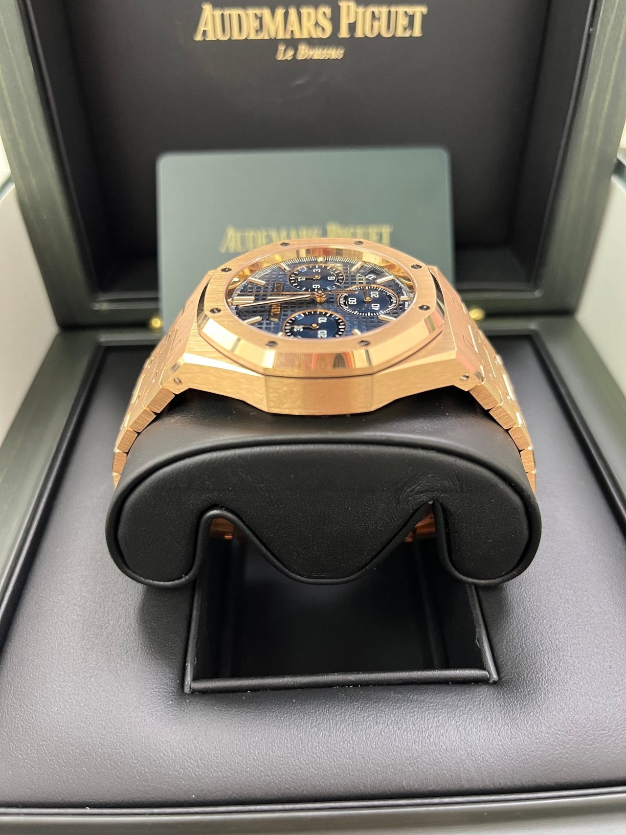 Audemars Piguet Royal Oak Chronograph 41 mm Blue Dial Ref. 26240OR.OO.1320OR.05 - WatchesOff5th