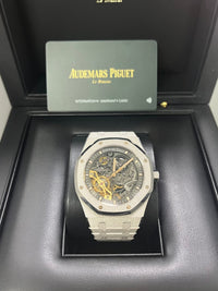 Thumbnail for Audemars Piguet Royal Oak Double Balance Wheel Frosted Gold (Reference # 15407BC.GG.1224BC.01) - WatchesOff5thWatch