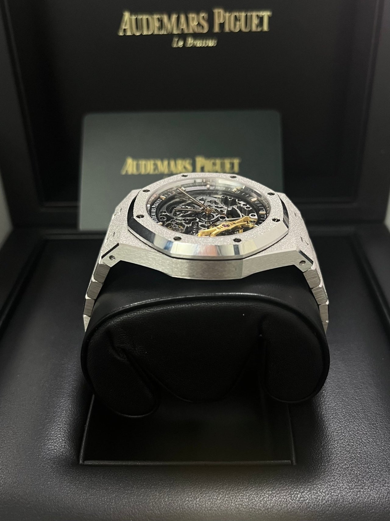 Audemars Piguet Royal Oak Double Balance Wheel Frosted Gold (Reference # 15407BC.GG.1224BC.01) - WatchesOff5thWatch