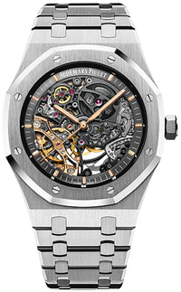 Thumbnail for Audemars Piguet Royal Oak Double Balance Wheel Openwork/ Stainless Steel/ Skeleton Dial (Ref#15407ST.OO.1220ST.01) - WatchesOff5thWatch