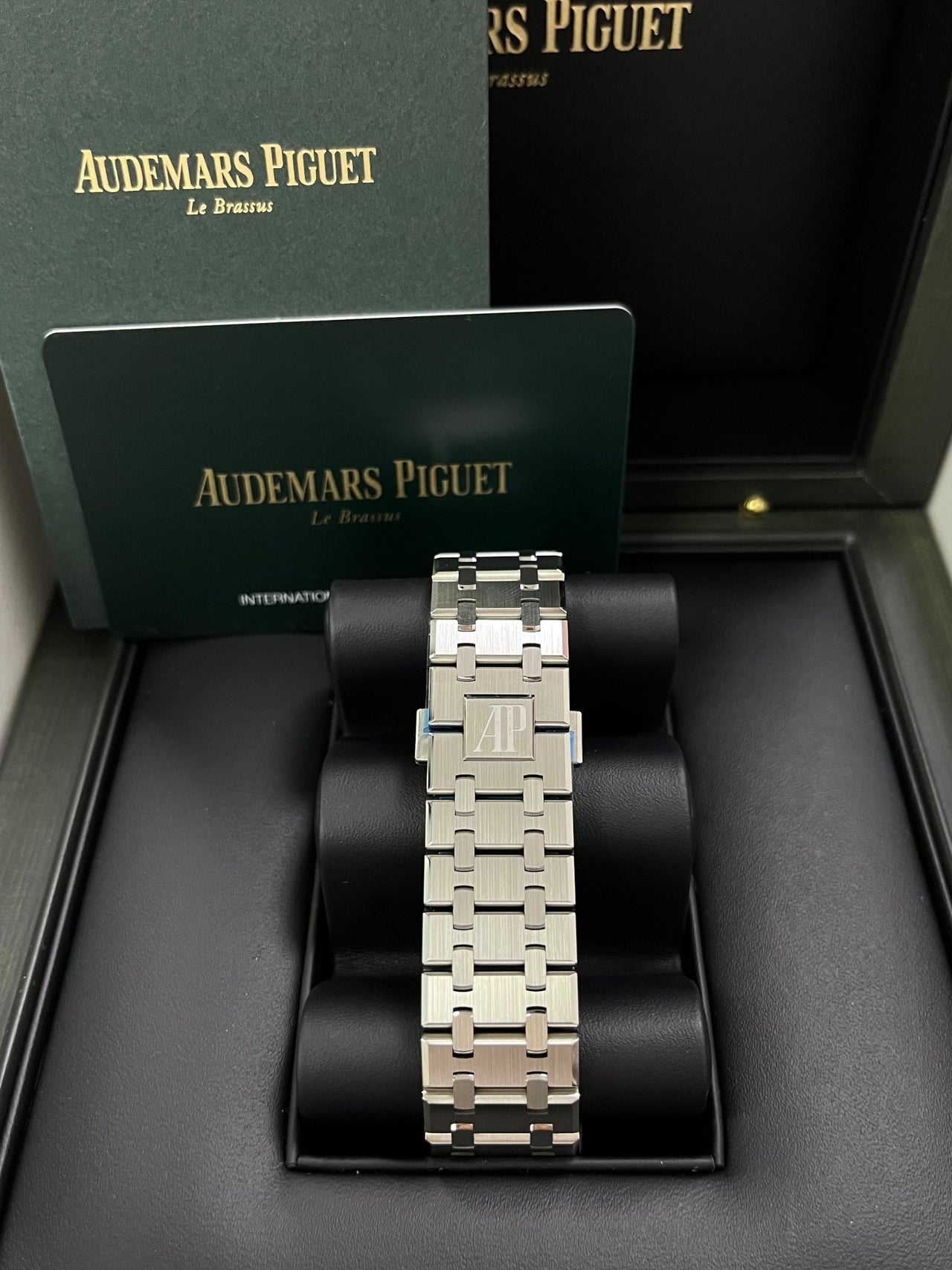 Audemars Piguet Royal Oak Double Balance Wheel Openwork/ Stainless Steel/ Skeleton Dial (Ref#15407ST.OO.1220ST.01) - WatchesOff5thWatch