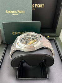 Thumbnail for Audemars Piguet Royal Oak Double Balance Wheel Openwork/ Stainless Steel/ Skeleton Dial (Ref#15407ST.OO.1220ST.01) - WatchesOff5thWatch