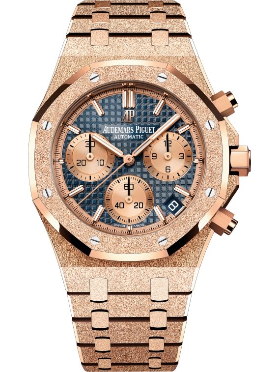 Audemars Piguet Royal Oak Frosted Gold Selfwinding Chronograph (Reference # 26239OR.GG.1224OR.01) - WatchesOff5thWatch