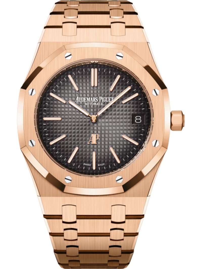 Audemars Piguet Royal Oak Jumbo "JUMBO" EXTRA-THIN Ref. 16202OR.OO.1240OR.02 - WatchesOff5th