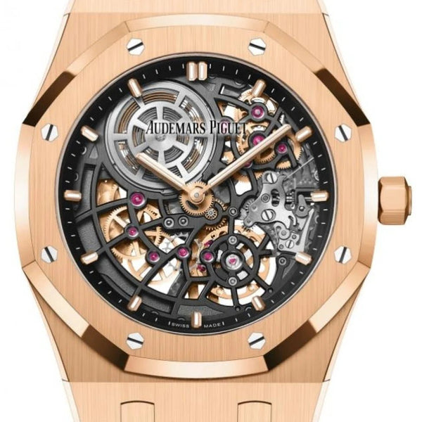 Audemars Piguet Royal Oak Jumbo Jumbo Extra Thin Squelette Rose Gold WatchesOff5th